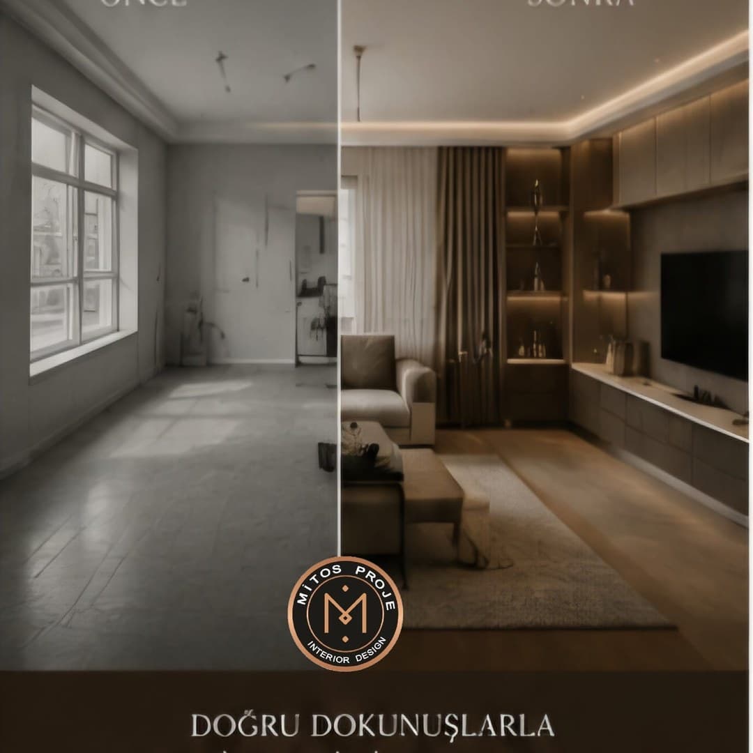 Önce ve sonra karşılaştırması paylaşımı